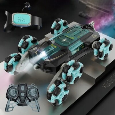 360° Klettern Stunt Auto 6Rad Fernbedienung Spielzeug Hand Gesten Sensor Off-Road 