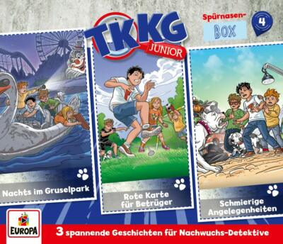 Tkkg Junior - Spürnasen-Box 4 (Folgen 10,11,12) 3CD NEU OVP