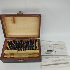 Personal Stamping Kit in Box 26 Letters  10 Numbers