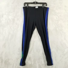 Pearl Izumi Cycling Pants Men L Black Technical Wear Tights Biking Zip Ankle USA