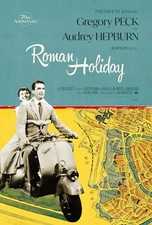 Roman Holiday movie poster (b) - Audrey Hepburn, Gregory Peck - 11 x 17 inches