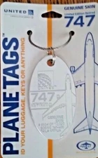 NEW! United Airlines "The Queen of the Skies"Genuine Skin LE Retired 747
