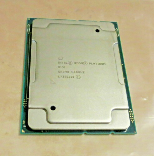 Intel Xeon Platinum 8151 CPU Processor 12 Core 3.4GHz L3 Cache 240W SR3M0