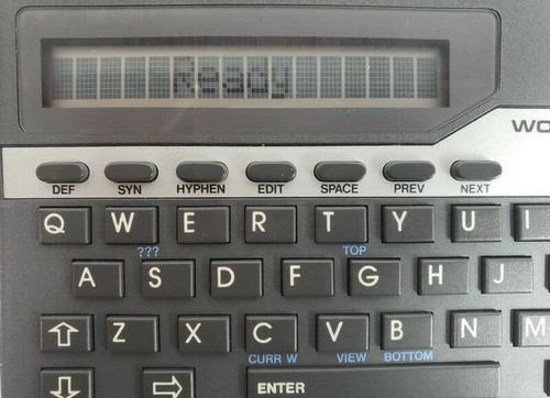 Franklin Wordmaster Deluxe Modell WM-1055 inklusive Anleitung und Koffer - Bild 2 von 8