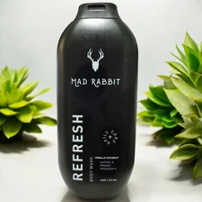 Mad Rabbit Refresh Body Wash Tatto, Vanilla Coconut 16OZ | 473 ML