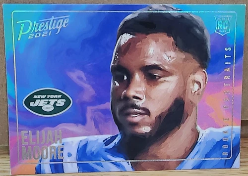 2021 Panini Prestige Rookie Portraits Elijah Moore #RP-15 Rookie RC