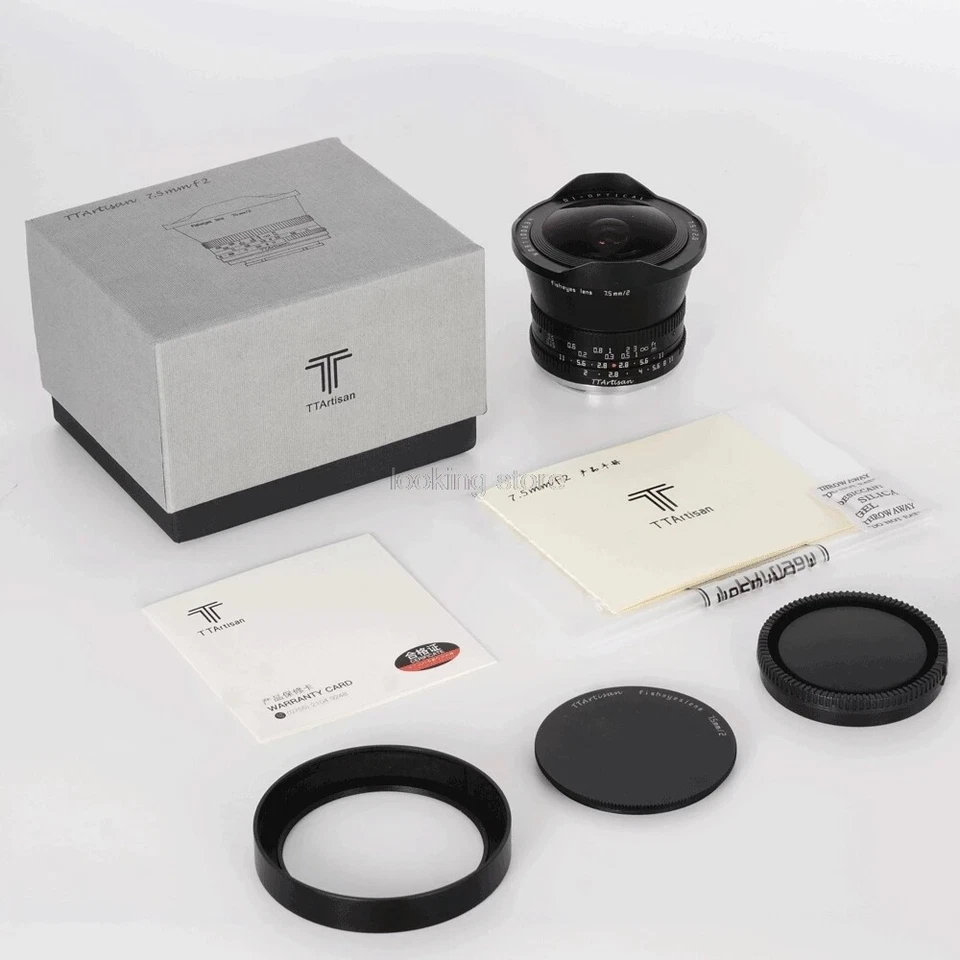TTArtisan 7.5mm F2.0 Magnification MF Fisheye Lens For Canon Nikon Sony M43 Fuji - Image 2 of 4