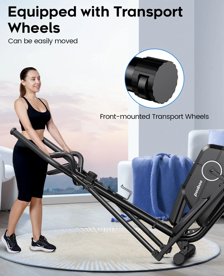 Máquina Elíptica Hogar Hiper-Silenciosa Ajuste Magnético Máquina de Ejercicio Elíptica Foto 4 de 4