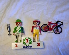 VTG Collect Playmobil 3849 Some Of The Bicycle Race Tour de France Bundle RARE 