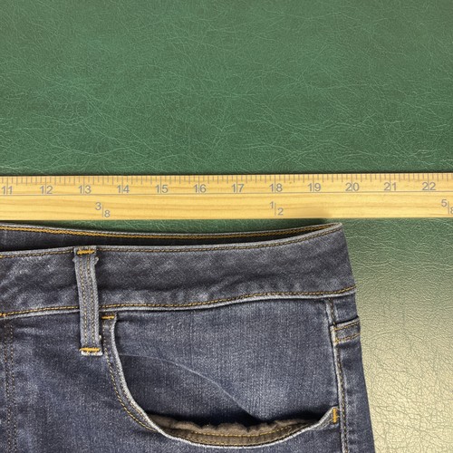 Pantalones de mezclilla G Star Raw para hombre 36x32 azul lavado oscuro elásticos pierna cónica ajustados ciudad - Imagen 8 de 9