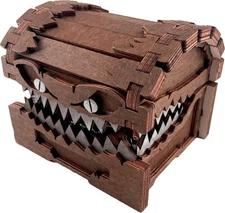 Wooden Dice Box DND Dice Holder Dice Storage Case RPG Dice Rolli...