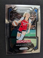 2024 Panini Prizm Monopoly WNBA # 33 Karlie Samuelson - Washington Mystics (NM)