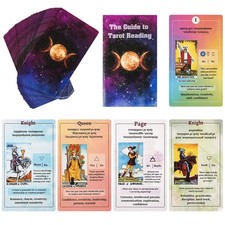 Tarot Cards for Beginners Guide Book, Classic Tarot Cards with Meanings on Them
