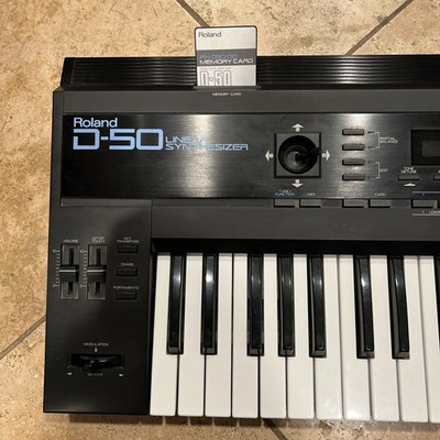Roland D-50 Linear Synthesizer 61-Key Vintage Digital Keyboard Roland D-50 Linear Synthesizer 61-Key Vintage Digital Keyboard