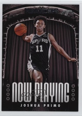 2021-22 Panini NBA Hoops Now Playing Joshua Primo #12 3g6