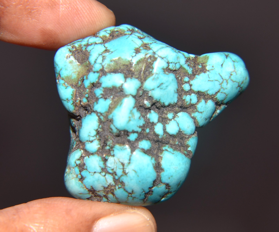 Turquoise rough stabilized bigger nugget pieces Arizona 222.20 Ct - 1 ...