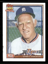 1991 Topps #519 Sparky Anderson