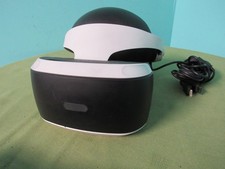 Sony PlayStation VR PSVR PS4 White CUH-ZVR1 Virtual Reality Headset UNTESTED