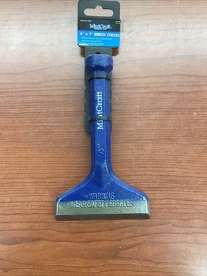 MINTCRAFT 4x7 Brick Chisel IBM #919-4887 Drop Forged Heated Steel