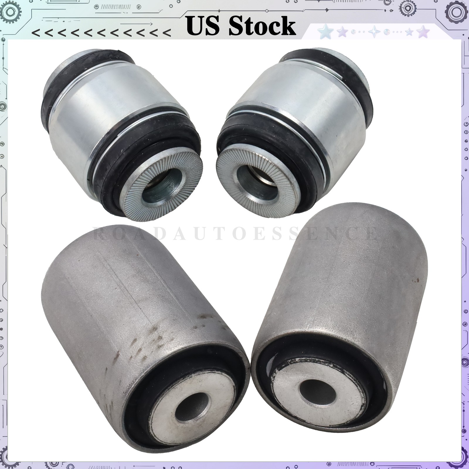 Maserati Levante 2017 Rear Lower Control arm bushings 4 pcs P/N 670106331