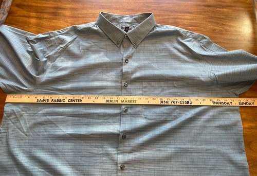 Van Heusen Flex Button Down Herrenhemd Größe 3 XLT 20-20,5 - Bild 5 von 8