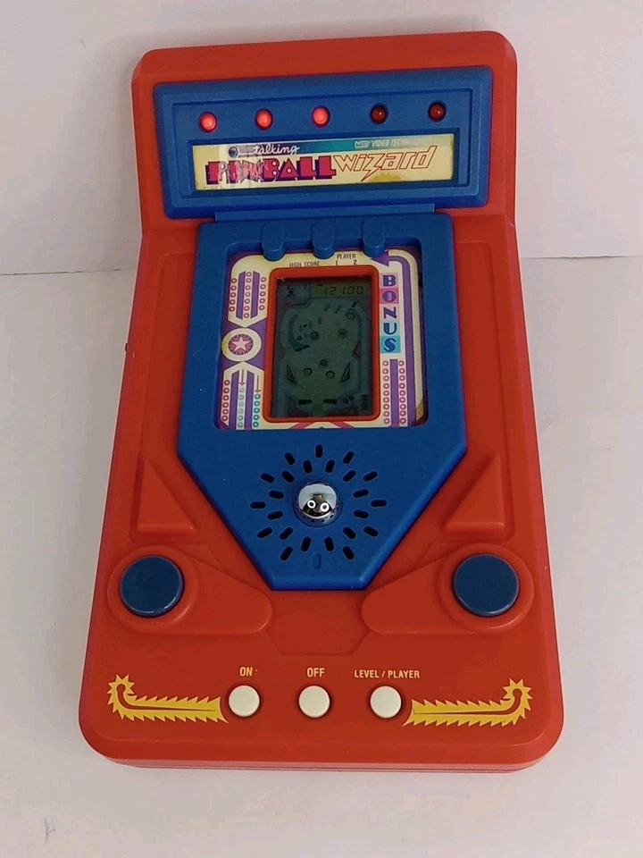 Talking Pinball Wizard Electronic Game VTECH Video Technology 1988  Tested/Works - Image 3 of 4