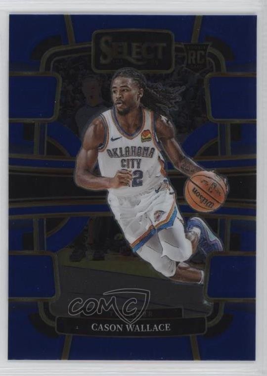 2023-24 Panini Select Concourse Blue Cason Wallace #88 1l78