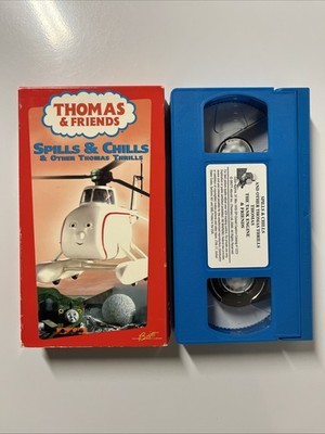 Thomas & Friends - Spills & Chills (VHS; 2000 Kmart Blue Ink Label