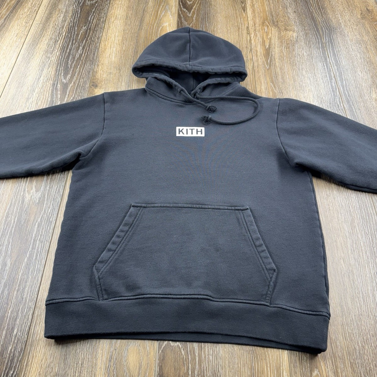 Kith X Adidas Hoodie Mens M Black Sweatshirt Terrex Collab Three