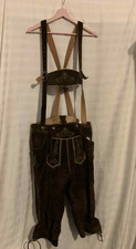 Lederhosen4u Mens Size 50 Brown Oktoberfest Lederhosen KPK 