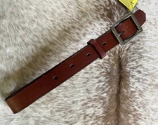 PAIR Replacement 1” Wide Tug Straps Western  Leather For Breast Collar FREE SHIP