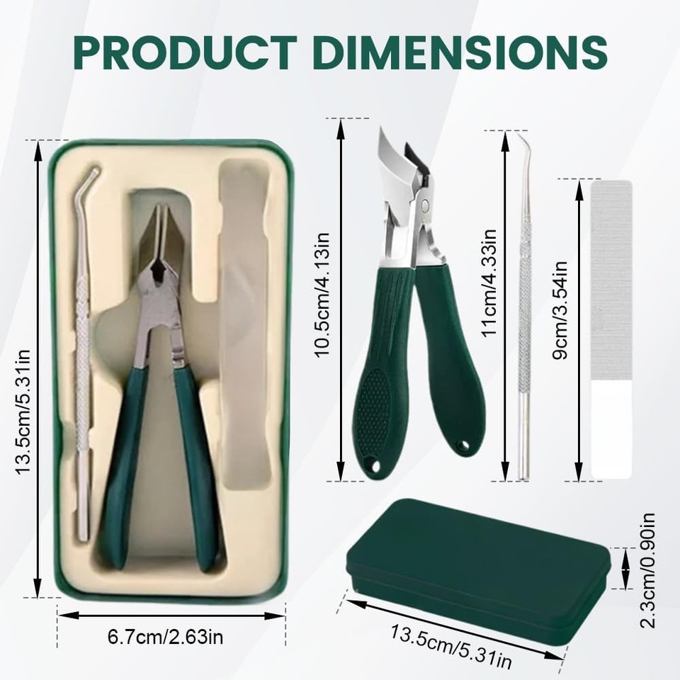 Eagle Beak Beveled Nail Clippers, Three Sets of Eagle Beak Beveled Nail Clippers