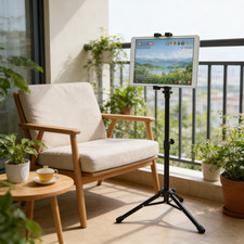 360 Adjustable Floor Stand Tripod Holder Support 4.5-12.9  for iPad/Phone/Tablet