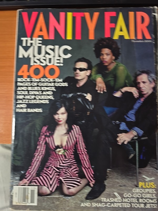Vanity Fair Magazine November 2000 Music Issue
