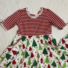 Eleanor Rose Girls A-line Pocket Christmas Holiday Dress Size 5/6