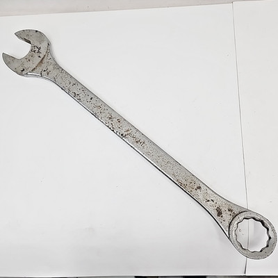 Wright Tools USA-1160 1 7/8'' 12 Point Combination Wrench Used Made in USA 1160