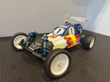 Vintage Team Associated RC10B2 Race Buggy, Proline Tyres, Reedy Motor