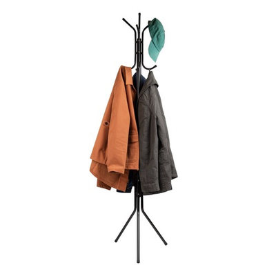 #ad #ad Mind Reader Metal Coat Rack Freestanding Black Entryway Hall Tree with Hooks $15.90