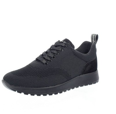 Igi & Co Saro - Low Sneaker aus schwarzem recyceltem Mesh - Größe 42 [26,5 cm] Herren