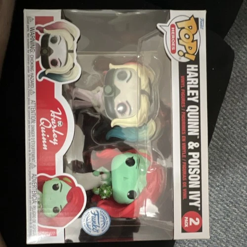 Funko Pop! Vinyl Heroes Harley Quinn & Poison Ivy 2 Pack DC Universe Figures