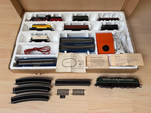 Piko Junior H0 BR 55 Seltenes Set Fleischmann Modelleisenbahn Rarität