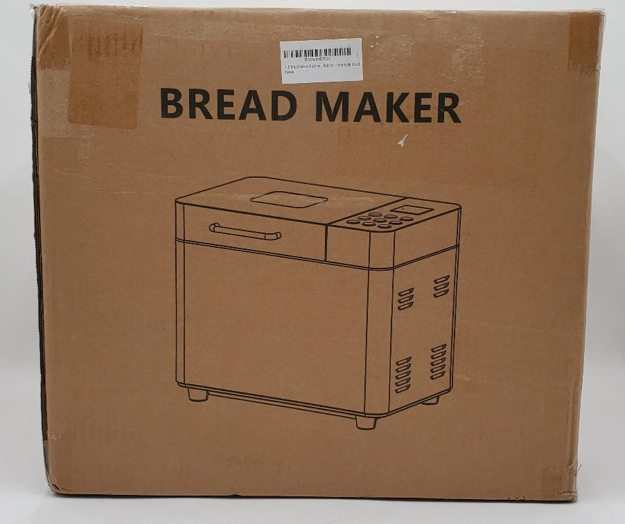 2 Pound Bread Maker Machine 17-in-1 Automatic Stainless Steel Bread Maker NOB
Opens in a new window