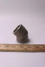 Smith-Cooper Threaded 45-Degree Elbow 304L Stainless Steel 3M 1-In