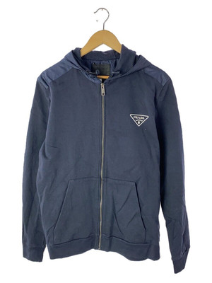 PRADA zip hoodie/XL/cotton/navy/UJL19A R212 10UF Used | eBay