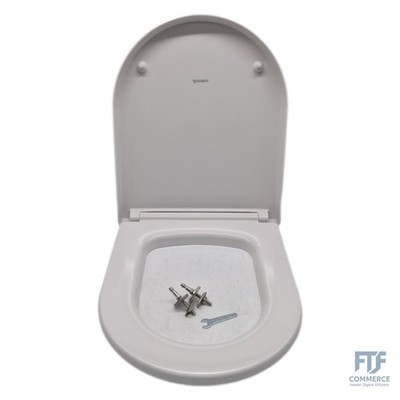 Duravit WC-Sitz ME by Starck Compact - kl. Macke auf der Oberseite