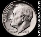 1955 Silver Roosevelt Dime - Choice Gem Brilliant Uncirculated  Lustrous  #J8137