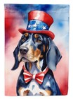 Bluetick Coonhound Patriotic American Garden Flag Mailbox Flag Decorative Yard