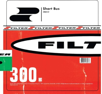 Filter   Short Bus LP VINYL NEW & SEALED