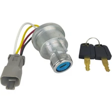 For Caterpillar 277B 246 262 232B 232 267B Ignition Switch W/ 2 Keys 142-8858