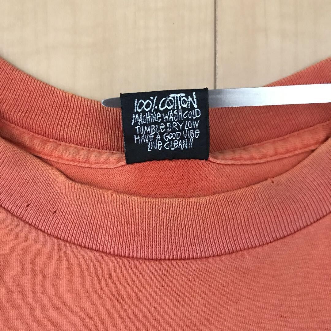 Harley Stussy 80s Vintage T-shirt No Register Mark Old Model Harley Stussy 80s Vintage T-shirt No Register Mark Old Model